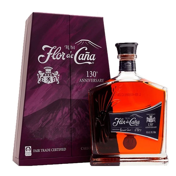 Flor De Caña 130 Aniversario Estuchado Volumen 70cl